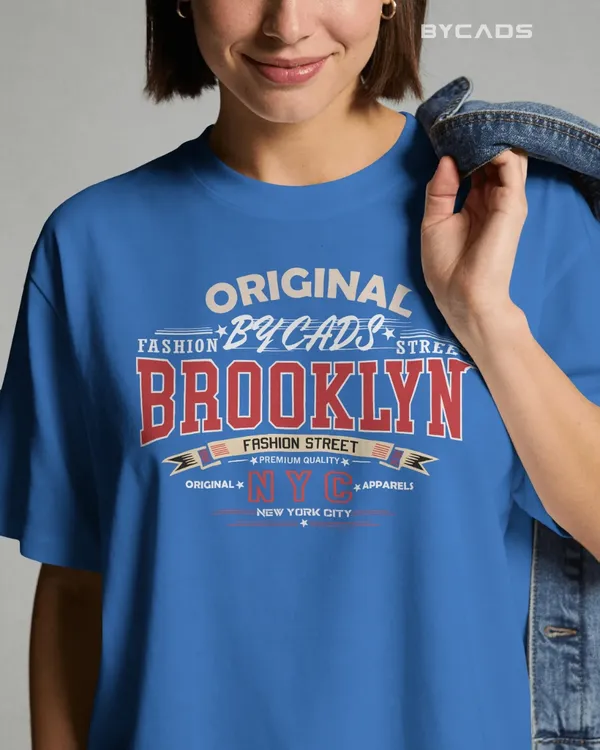 BYCADS_Original_Brooklyn_Oversized_Cotton_Blend_T-Shirt_for_Men_&_Women_|_Relaxed_Fit_Drop_Shoulder_Streetwear_Tee