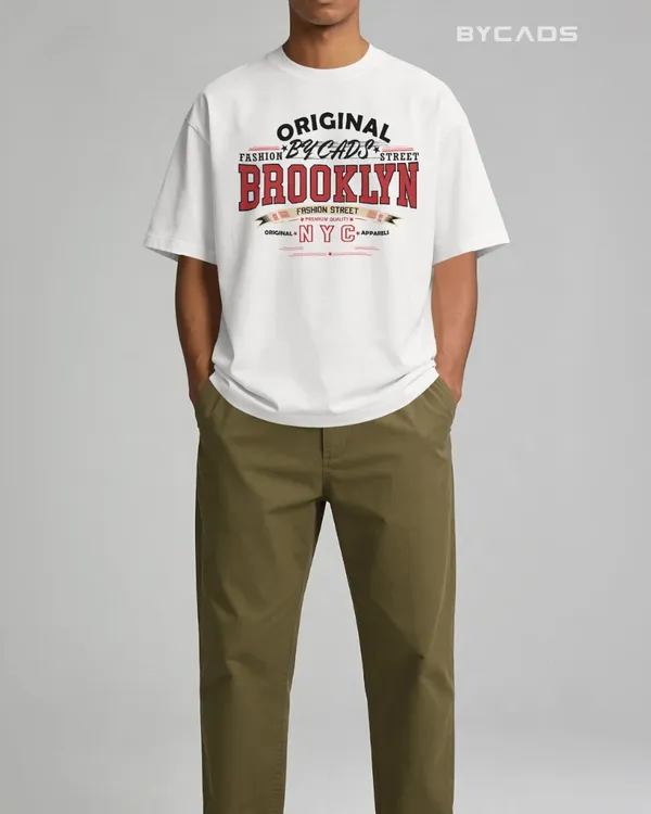 BYCADS_Original_Brooklyn_Oversized_Cotton_Blend_T-Shirt_for_Men_&_Women_|_Relaxed_Fit_Drop_Shoulder_Streetwear_Tee