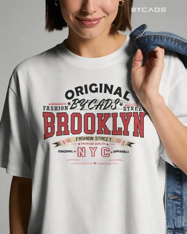BYCADS_Original_Brooklyn_Oversized_Cotton_Blend_T-Shirt_for_Men_&_Women_|_Relaxed_Fit_Drop_Shoulder_Streetwear_Tee