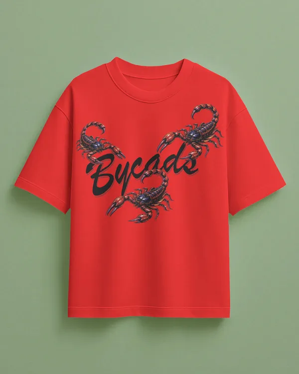 BYCADS_Scorpion_Graphic_Oversized_T-Shirt_–_100%_Cotton_240_GSM_Streetwear_T-Shirt_|_Premium_Oversized_Fit
