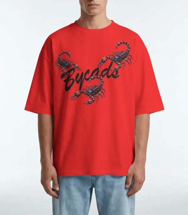 BYCADS_Scorpion_Graphic_Oversized_T-Shirt_–_100%_Cotton_240_GSM_Streetwear_T-Shirt_|_Premium_Oversized_Fit