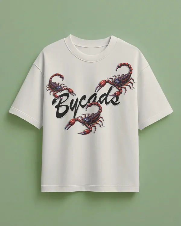 BYCADS_Scorpion_Graphic_Oversized_T-Shirt_–_100%_Cotton_240_GSM_Streetwear_T-Shirt_|_Premium_Oversized_Fit
