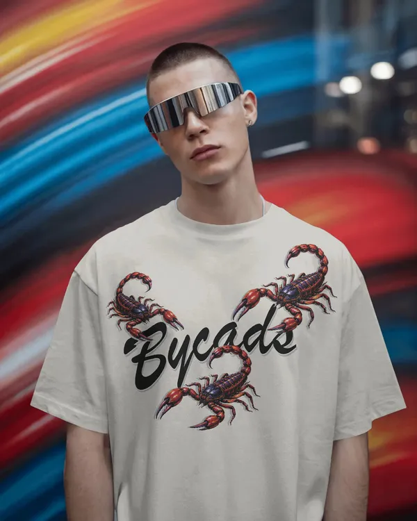 BYCADS_Scorpion_Graphic_Oversized_T-Shirt_–_100%_Cotton_240_GSM_Streetwear_T-Shirt_|_Premium_Oversized_Fit