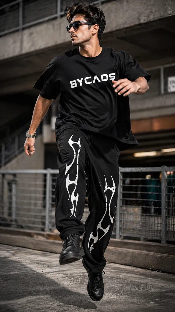 BYCADS_Tribal_Flame_Graphic_Black_Joggers_–_Streetwear_Statement_Lower