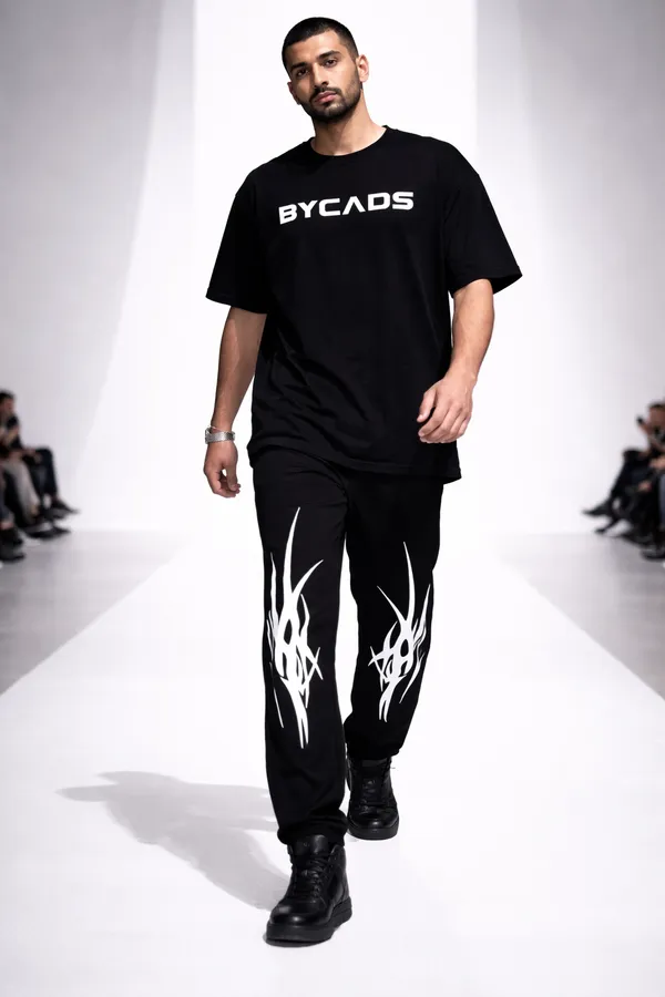 BYCADS_Tribal_Flame_Spike_Black_Joggers_–_Bold_Streetwear_Graphic_Lower