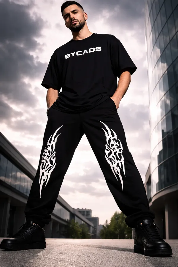BYCADS_Tribal_Inferno_Graphic_Black_Joggers_–_Bold_Streetwear_Lower_Pants
