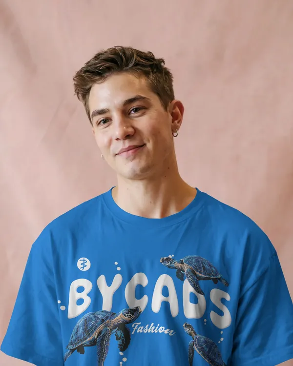 BYCADS_Turtle_Fashion_Oversized_T-Shirt_–_240_GSM_|_100%_Cotton