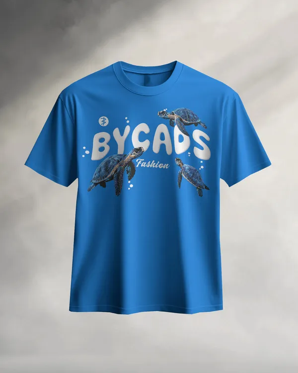 BYCADS_Turtle_Fashion_Oversized_T-Shirt_–_240_GSM_|_100%_Cotton