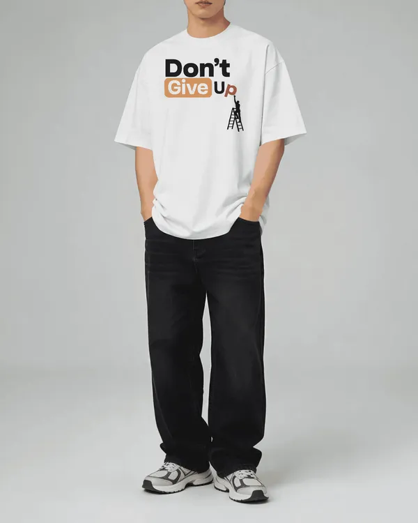 Bycads_Don’t_Give_Up_Motivational_Oversized_Cotton_Blend_T-Shirt