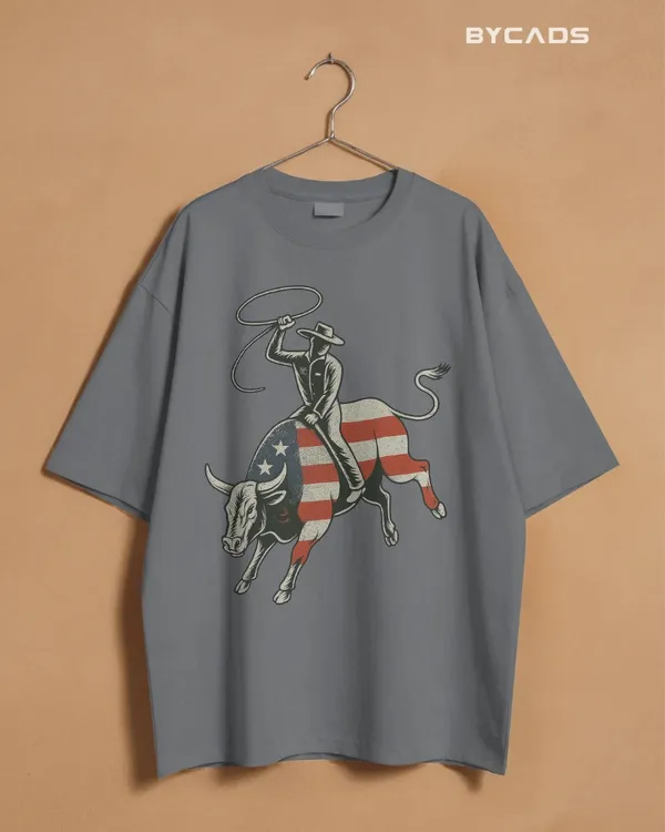 Grey_Cotton_Ride_Free_Patriotic_Rodeo_Tee