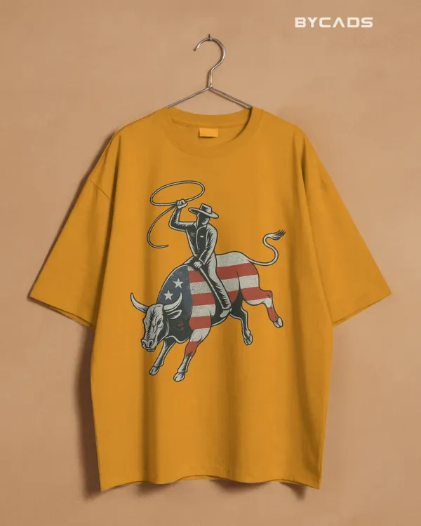 Yellow_Cotton_Ride_Free_Patriotic_Rodeo_Tee