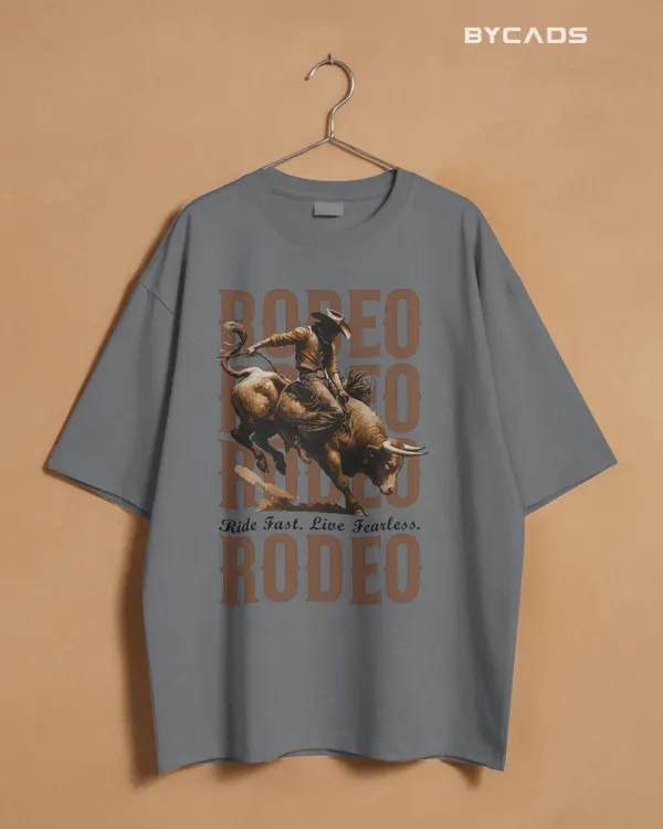Grey_Cotton_Rodeo_Rush_Bull_Rider_Graphic_Tee