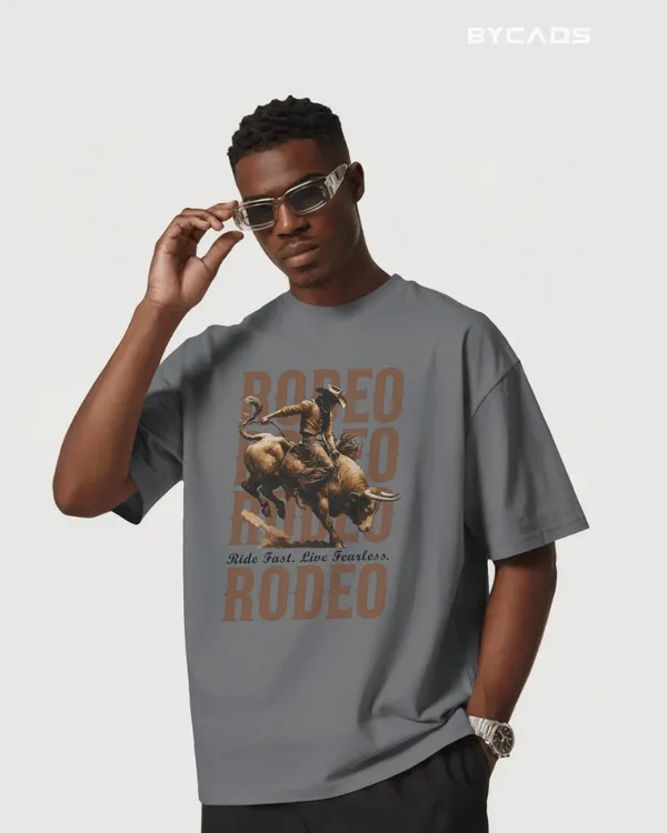Grey_Cotton_Rodeo_Rush_Bull_Rider_Graphic_Tee