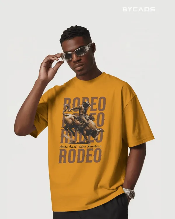 Yellow_Cotton_Rodeo_Rush_Bull_Rider_Graphic_Tee