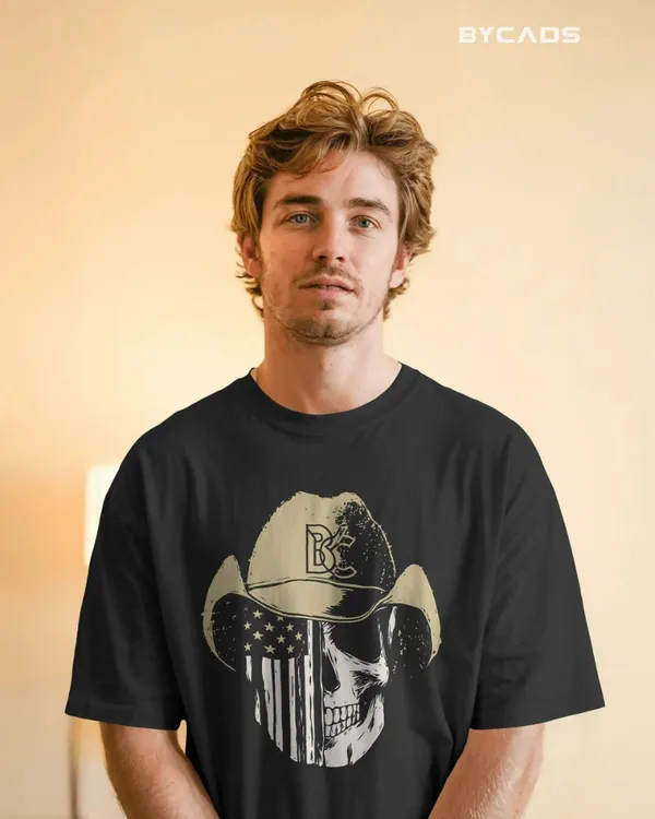 Black_Cotton_Cowboy_Skull_Oversized_Unisex_T-Shirt_|_Grunge_Western_Graphic