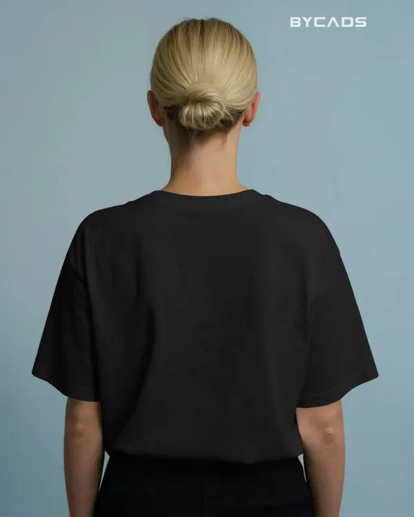 Black_Cotton_Howdy_Cowboy_Oversized_Unisex_T-Shirt_|_Western_Street_Style