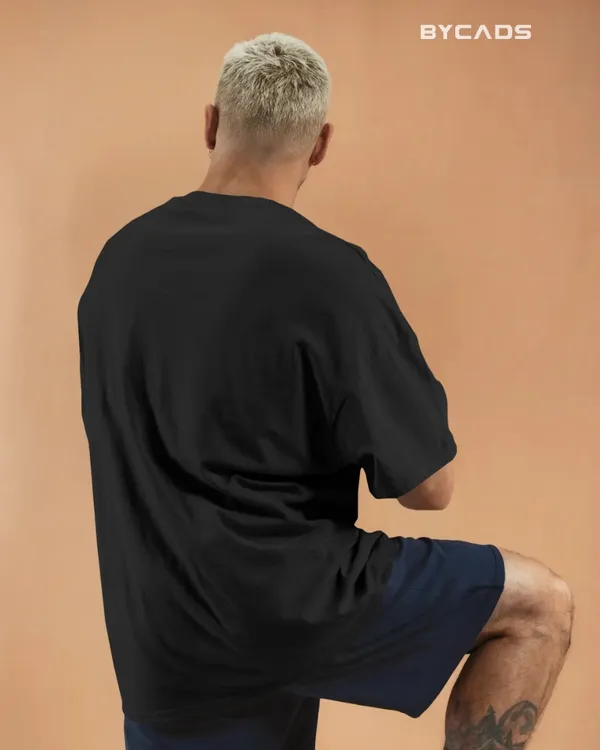 Black_Cotton_Howdy_Cowboy_Oversized_Unisex_T-Shirt_|_Western_Street_Style