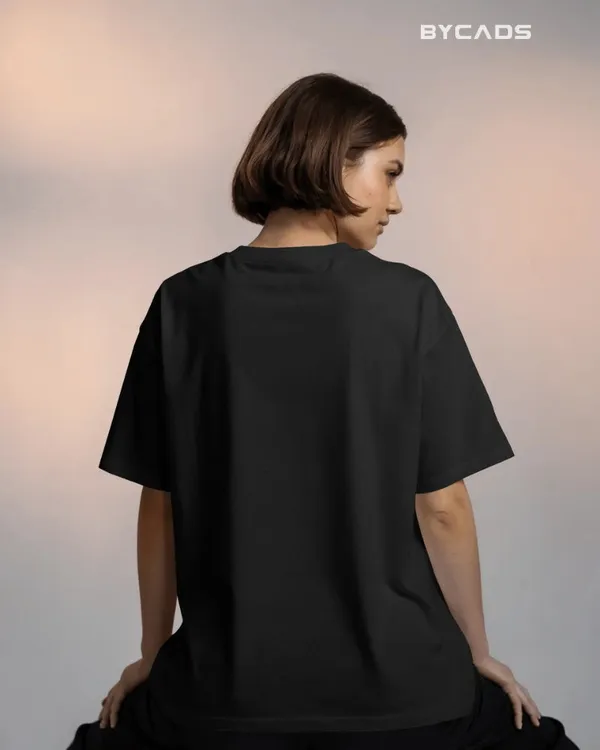 Black_Cotton_Boots_On_The_Ground_Oversized_Unisex_T-Shirt_|_Western_Graphic_Tee