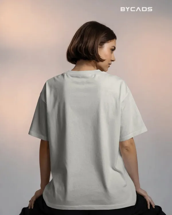 White_Cotton_Boots_On_The_Ground_Oversized_Unisex_T-Shirt_|_Western_Graphic_Tee