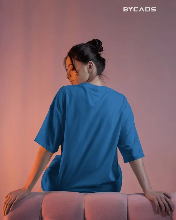 Blue_Cotton_Ride_Em_Cowboy_Oversized_Unisex_T-Shirt_|_Western_Streetwear