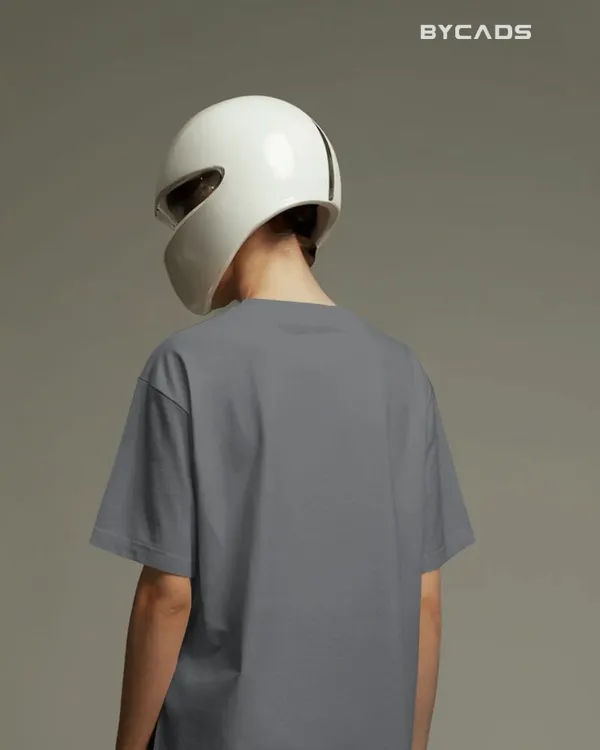 Grey_Cotton_Howdy_Cowboy_Drop_Shoulder_Unisex_T-Shirt_|_Western_Street_Style