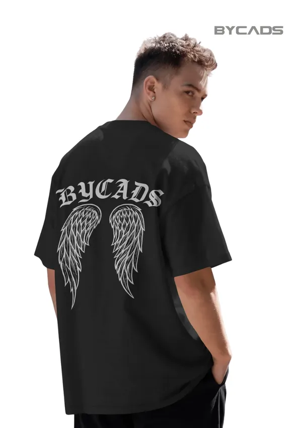 Black_Cotton_Angel_Wings_Tee_|_Divine_Strength_Street_Smart
