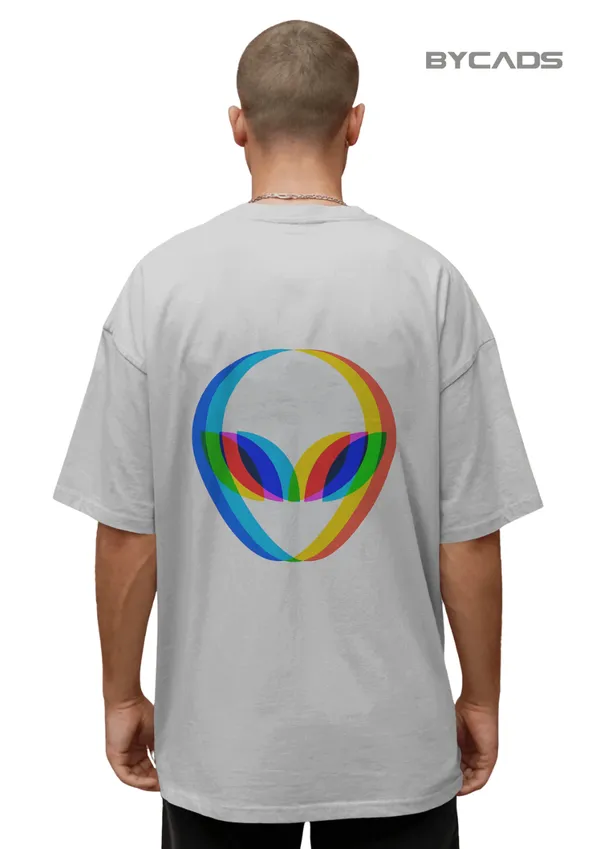 White_Cotton_Alien_Vibes_Oversized_T-Shirt_|_Trippy_Streetwear_Graphic