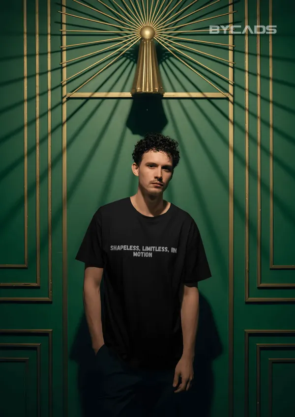 Black_Cotton_Evolve_Mode_Tee_|_Heat_Signature_Of_Change