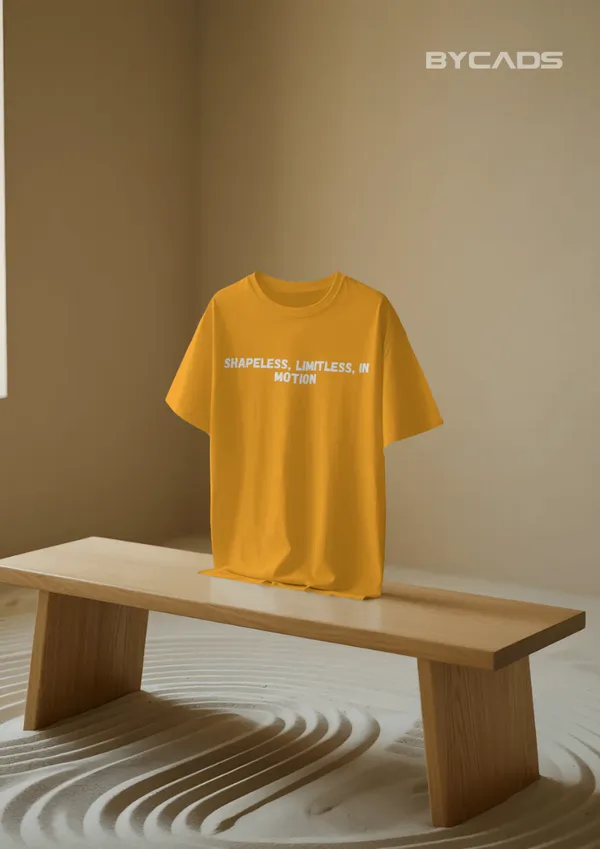 Yellow_Cotton_Evolve_Mode_Tee_|_Heat_Signature_Of_Change
