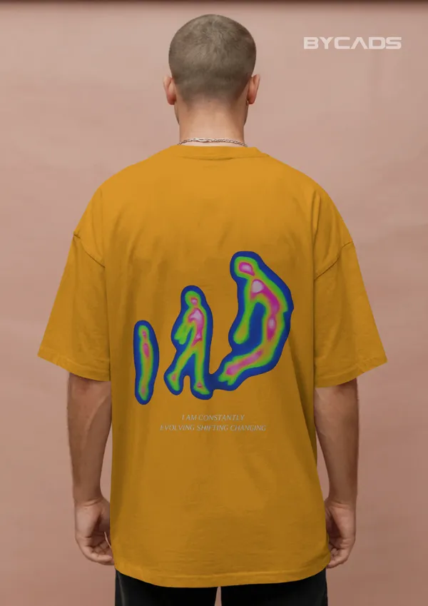 Yellow_Cotton_Evolve_Mode_Tee_|_Heat_Signature_Of_Change