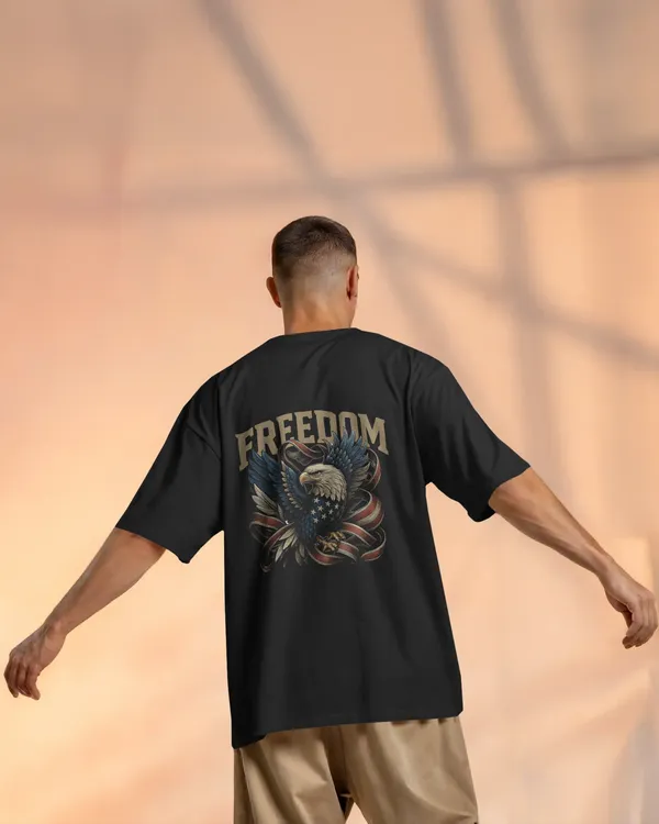 Black_Cotton_Freedom_Eagle_Oversized_T-Shirt