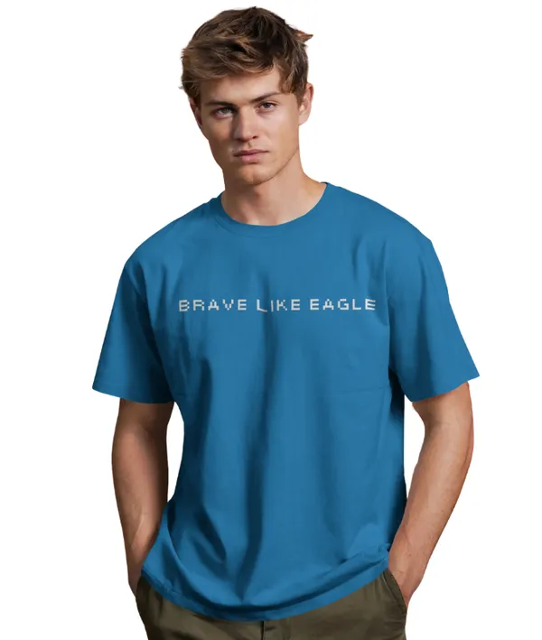Blue_Cotton_Freedom_Eagle_Oversized_T-Shirt