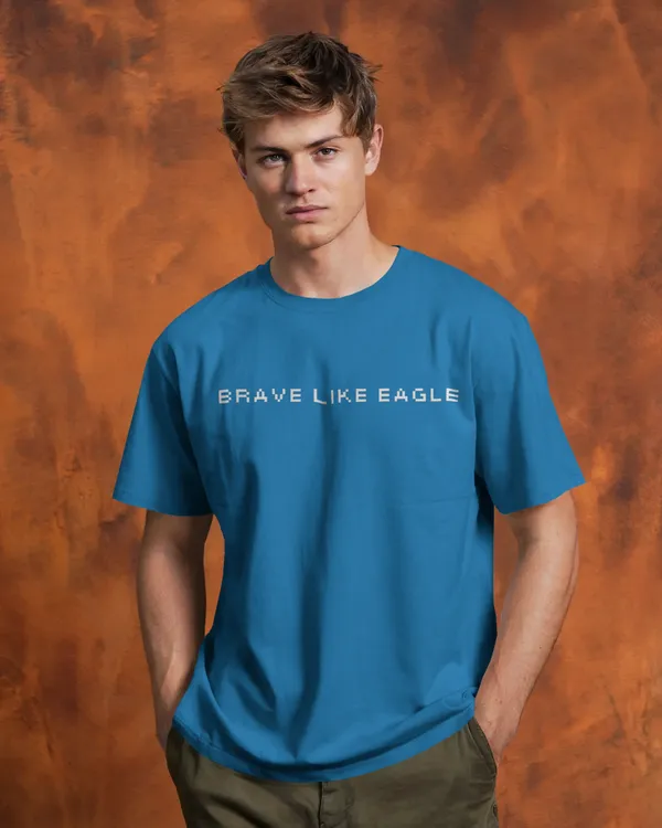 Blue_Cotton_Freedom_Eagle_Oversized_T-Shirt