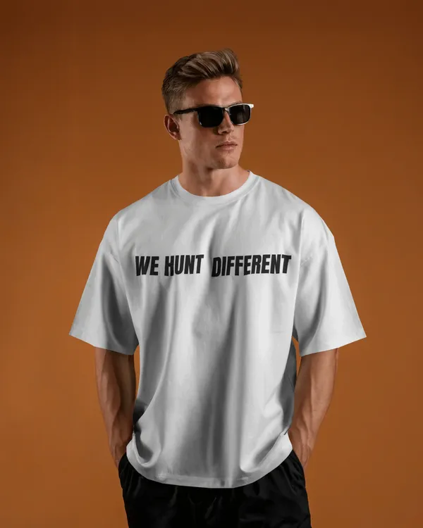 White_Cotton_Lone_King_Lion_Statement_T-Shirt