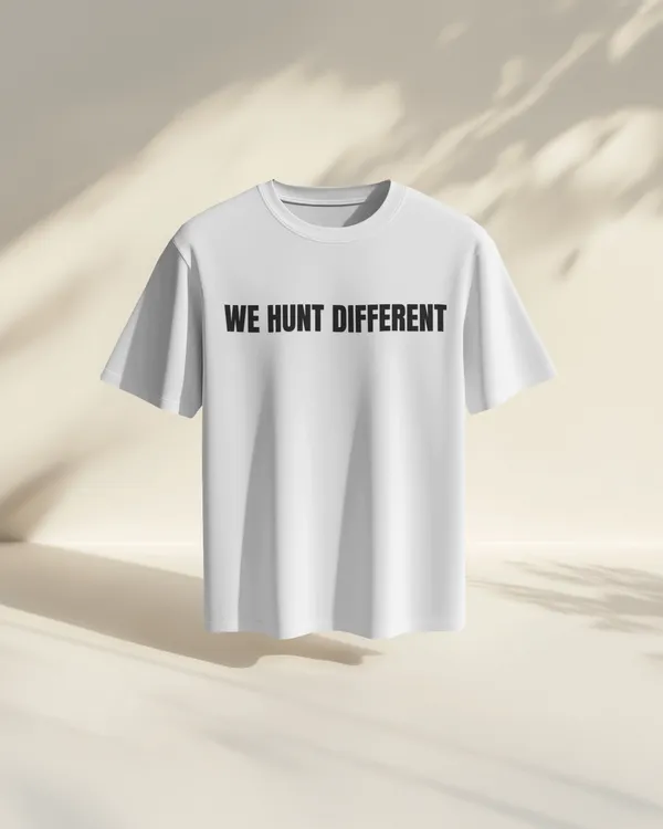 White_Cotton_Lone_King_Lion_Statement_T-Shirt