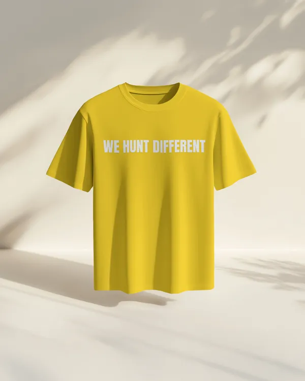 Yellow_Cotton_Lone_King_Lion_Statement_T-Shirt