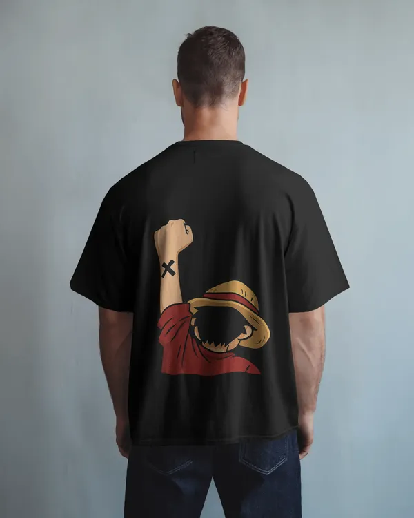 Black_Cotton_Anime_Straw_Hat_Oversized_T-Shirt