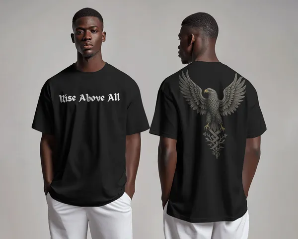 Black_Cotton_Majestic_Eagle_Oversized_Unisex_T-Shirt_|_Bold_Streetwear