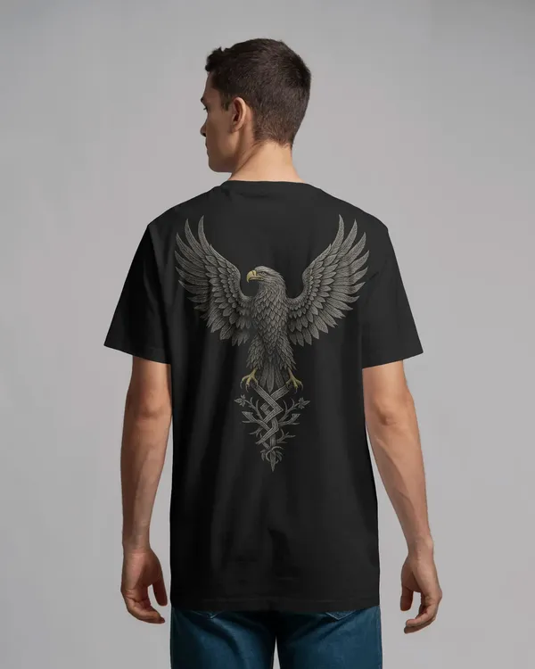 Black_Cotton_Majestic_Eagle_Oversized_Unisex_T-Shirt_|_Bold_Streetwear