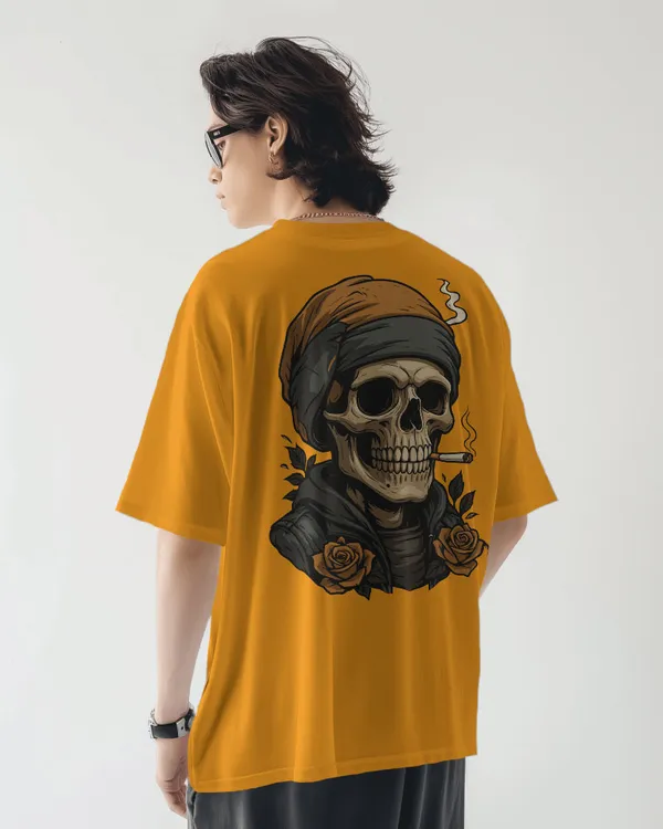 Yellow_Cotton_No_Signal_Unisex_Oversized_Tee