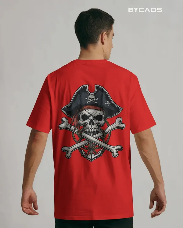 Red_Cotton_Crossbones_Pirate_Skull_Oversized_T-Shirt_|_Street_Series_Drop