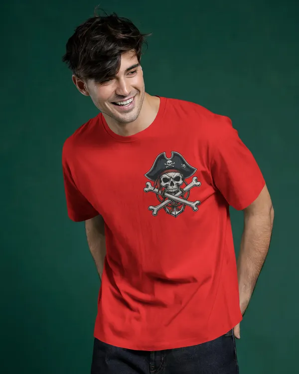 Red_Cotton_Crossbones_Pirate_Skull_Oversized_T-Shirt_|_Street_Series_Drop