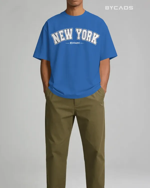 BYCADS_New_York_Oversized_T-Shirt_for_Unisex_|_Cotton_Blend_Drop_Shoulder_Relaxed_Fit_|_Casual_Streetwear_Unisex_Oversized_T-Shirt