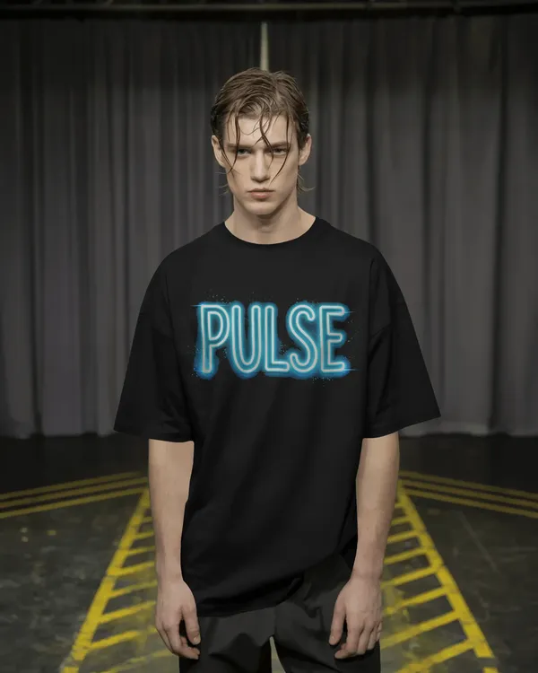 PULSE_Neon_Graphic_Oversized_Unisex_T-Shirt_cotton_blend_-_BYCADS