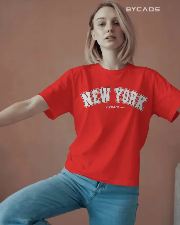 BYCADS_New_York_Oversized_T-Shirt_for_Unisex_|_Cotton_Blend_Drop_Shoulder_Relaxed_Fit_|_Casual_Streetwear_Unisex_Oversized_T-Shirt