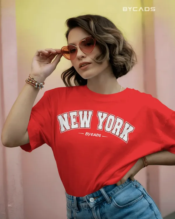 BYCADS_New_York_Oversized_T-Shirt_for_Unisex_|_Cotton_Blend_Drop_Shoulder_Relaxed_Fit_|_Casual_Streetwear_Unisex_Oversized_T-Shirt