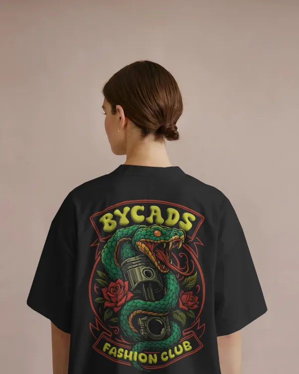 BYCADS_Snake_&_Piston_Graphic_Printed_Unisex_Oversized_T-Shirt_|_Drop_Shoulder_Relaxed_Fit_Streetwear_t-shirt