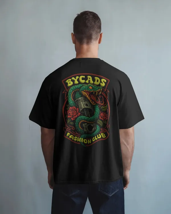 BYCADS_Snake_&_Piston_Graphic_Printed_Unisex_Oversized_T-Shirt_|_Drop_Shoulder_Relaxed_Fit_Streetwear_t-shirt