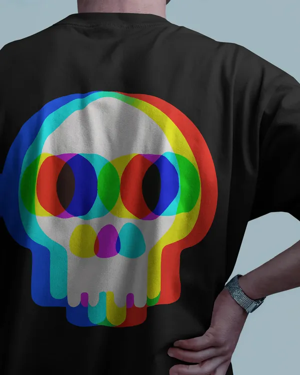 Black_Cotton_Glitch_Skull_Streetwear_Tee_|_Bold_Pixel_Identity_Drop