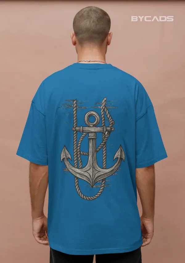 Blue_Cotton_Anchored_Soul_|_Nautical_Graphic_Tee
